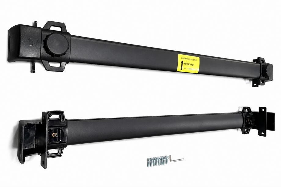 Jeep Compass 2016- Barres de toit transversales pour rails intégrés OEM V1 (2 pcs) Photo 2