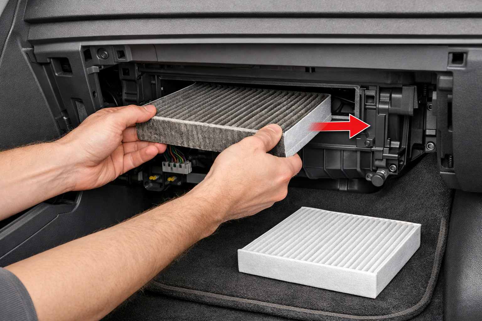 Renault Megane 3 : Remplacement du filtre d’habitacle