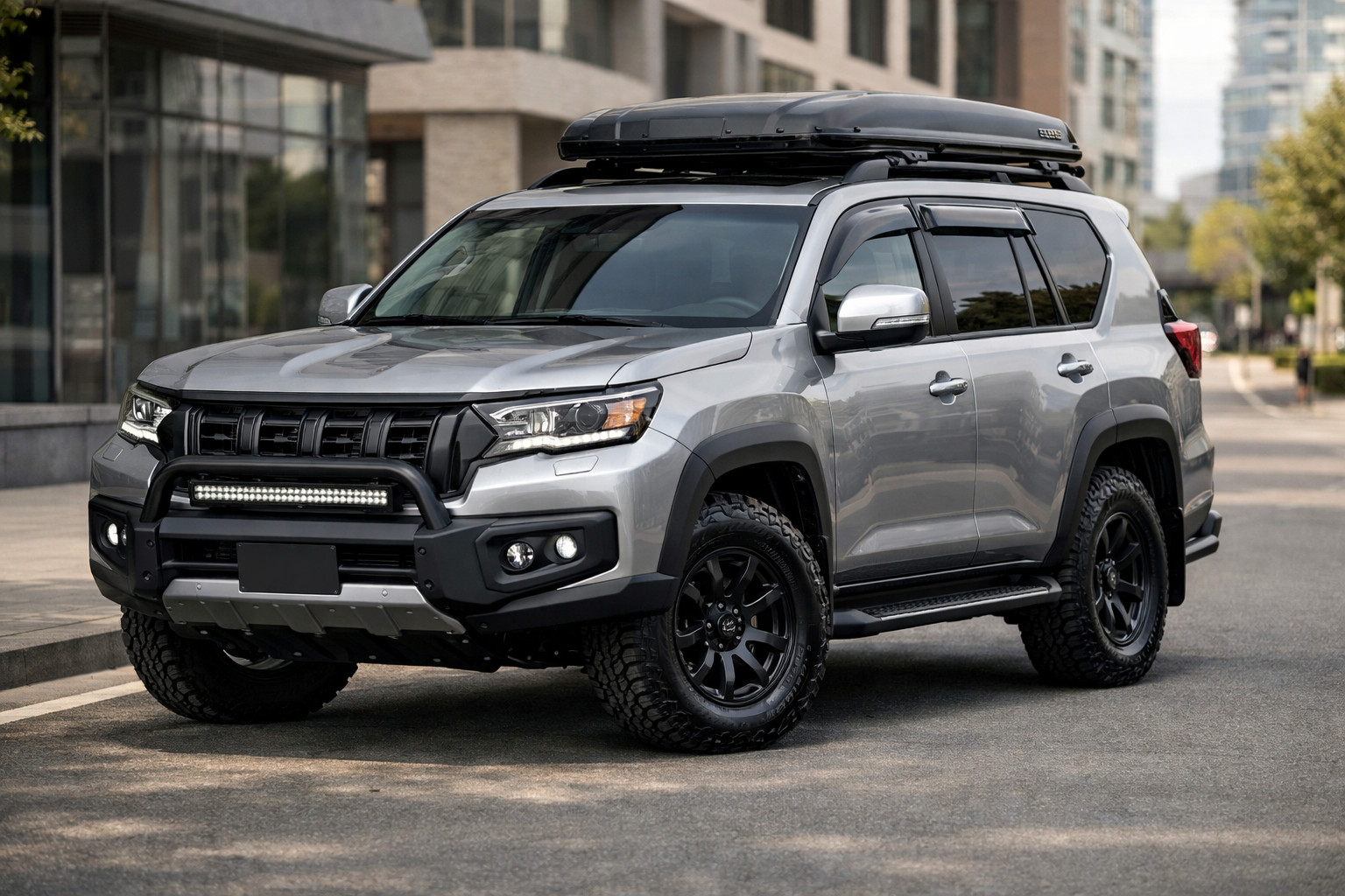 Upgrade de départ du Toyota Land Cruiser Prado 250 pour la ville