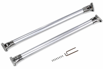 Lexus LX570/450d 2008-2022 Barres de toit transversales pour rails intégrés OEM (2 pièces) photo 1