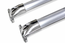 Lexus LX570/450d 2008-2022 Barres de toit transversales pour rails intégrés OEM (2 pièces) photo 4