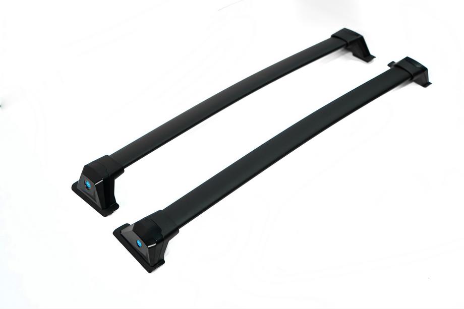 Toyota Yaris/Yaris Cross (XP210) 2020- Barres de toit transversales pour rails intégrés OEM (2 pièces) Photo 5