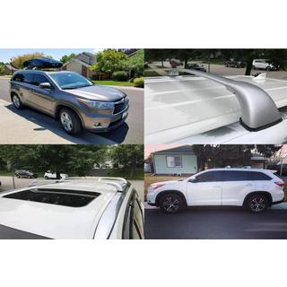 Barres de toit transversales pour rails intégrés OEM (2 pièces) Toyota Highlander 2013-2019 photo 2