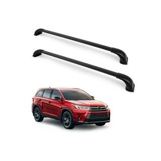 Barres de toit transversales pour rails intégrés OEM (2 pièces) Toyota Highlander 2013-2019 photo 3