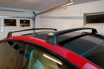 Tesla Model 3 2017- Barres transversales OEM pour points de fixation d’origine, verrouillables (2 pcs) photo 2