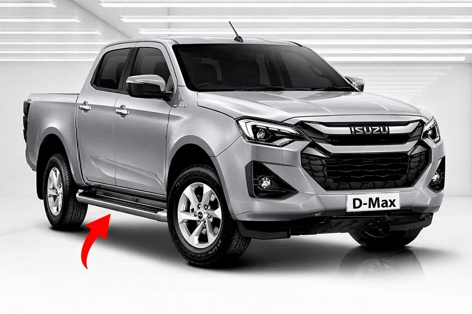 Isuzu D-Max 2019- Marchepieds Latéraux OEM (2 pcs) Image