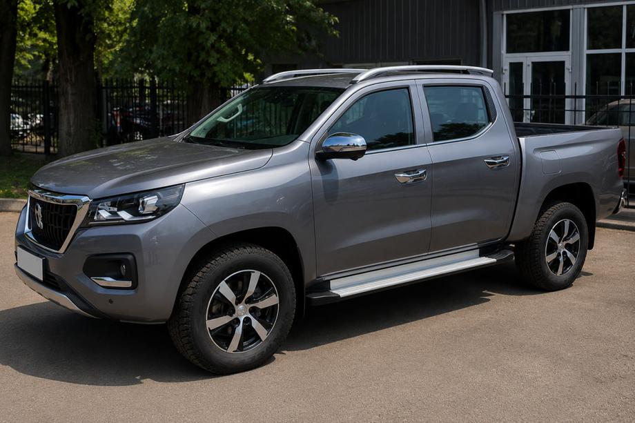 Ford Ranger 2011–2022 Rails de toit OEM gris (Aluminium) Image