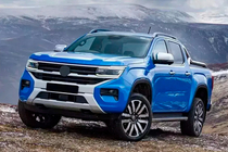Ford Ranger 2022- Rails de toit OEM gris (plastique ABS, montage par collage) photo 2