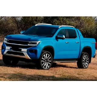 Rails de toit OEM gris (plastique ABS, montage par collage) Ford Ranger 2022- photo 3