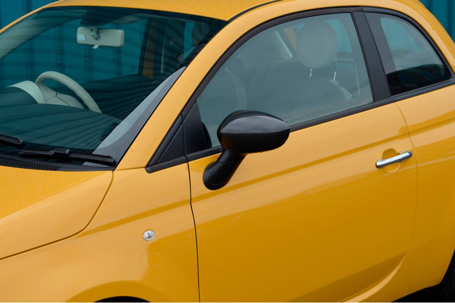 Fiat 500/500L 2013-2022 Coques de Rétroviseurs 2007-2015 (2 pcs, Carbone Véritable) Photo 13