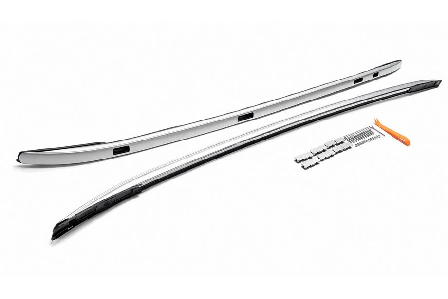 Honda CRV 2022- Rails de toit OEM intégrés (Aluminium) Gris Photo 9