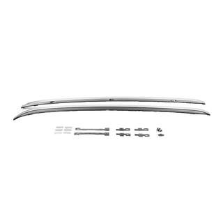 Barres longitudinales de toit intégrées grises OEM (aluminium, montage par boulons) photo 2