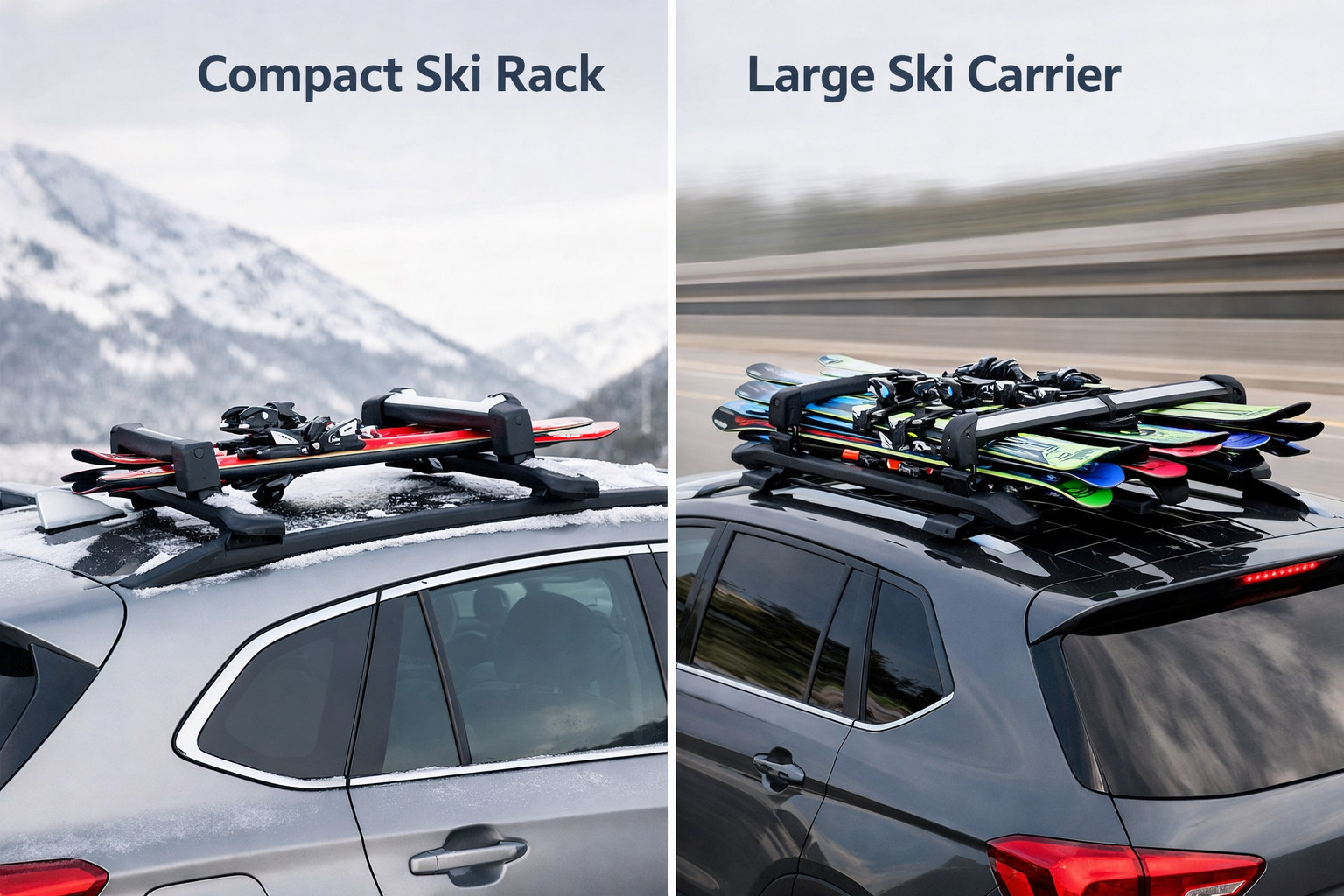 Quel porte-skis est le plus pratique : simple, compact ou pour des trajets fréquents