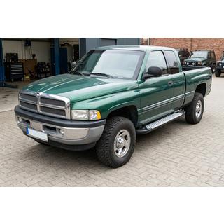 Marchepieds lateraux Allmond Grey (2 pcs, aluminium) Dodge RAM (BR/BE) 1994–2002 photo 1