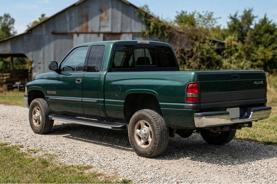 Dodge RAM (BR/BE) 1994–2002 Marchepieds latéraux Maya V1 (2 pcs, aluminium) Image