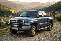 Dodge RAM (BR/BE) 1994–2002 Marchepieds latéraux Fullmond (2 pcs, Aluminium) photo 1