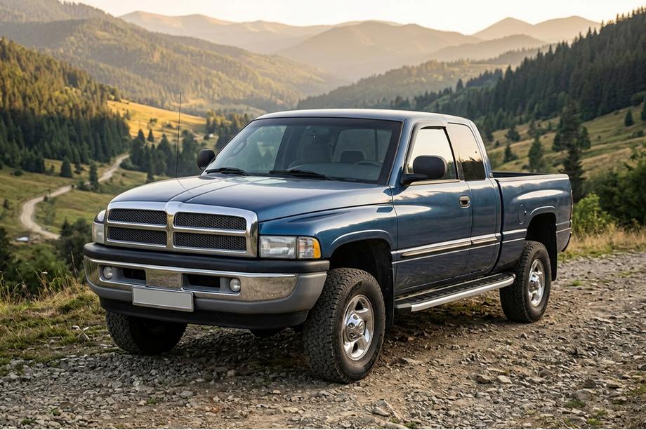 Dodge RAM (BR/BE) 1994–2002 Marchepieds latéraux Fullmond (2 pcs, Aluminium) Image