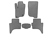 Mitsubishi L200 2015-2024 Tapis de sol EVA (empattement court, gris) photo 1