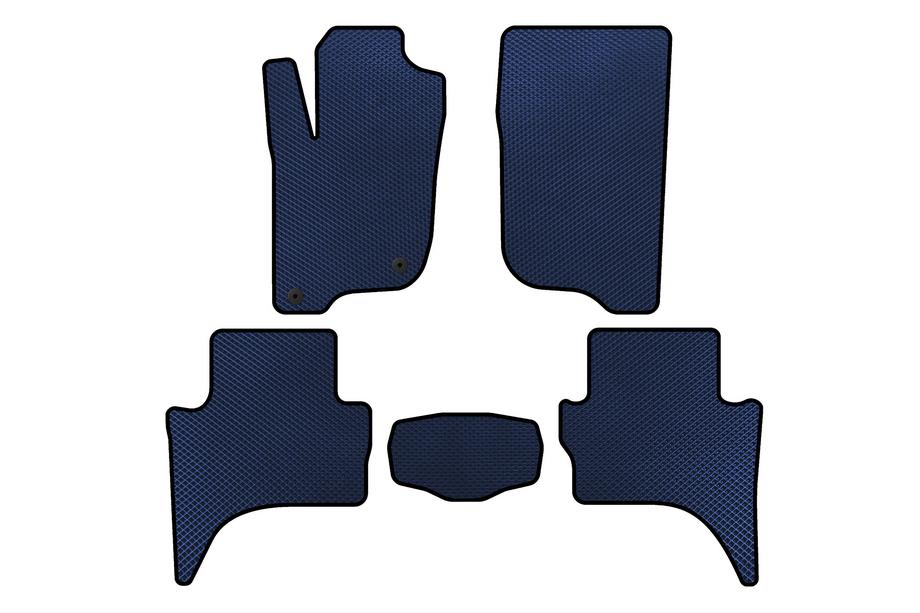 Mitsubishi L200 2015-2024 Tapis de sol EVA (Short base, Bleu) Image
