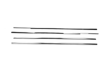 Honda Civic Sedan VII 2001-2006 Encadrement extérieur de vitres inox (4 pcs) OmsaLine - Inox Italien photo 2