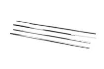 Honda Civic Sedan VII 2001-2006 Encadrement extérieur de vitres inox (4 pcs) OmsaLine - Inox Italien photo 3