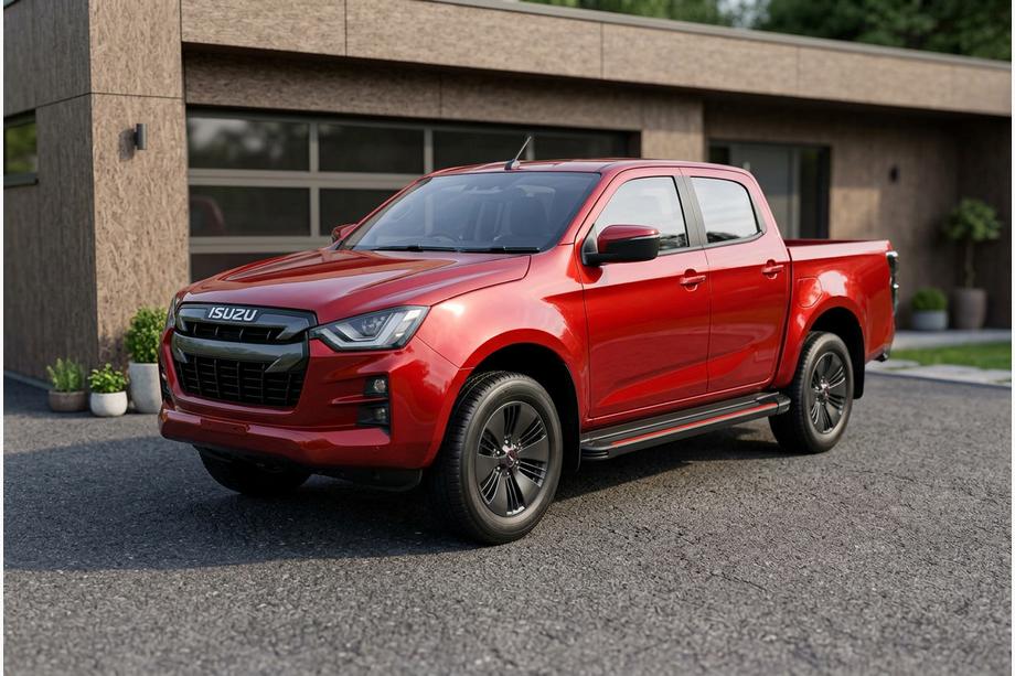 Isuzu D-Max 2019- Marchepieds latéraux Maya Red (2 pcs, Aluminium) Photo 1