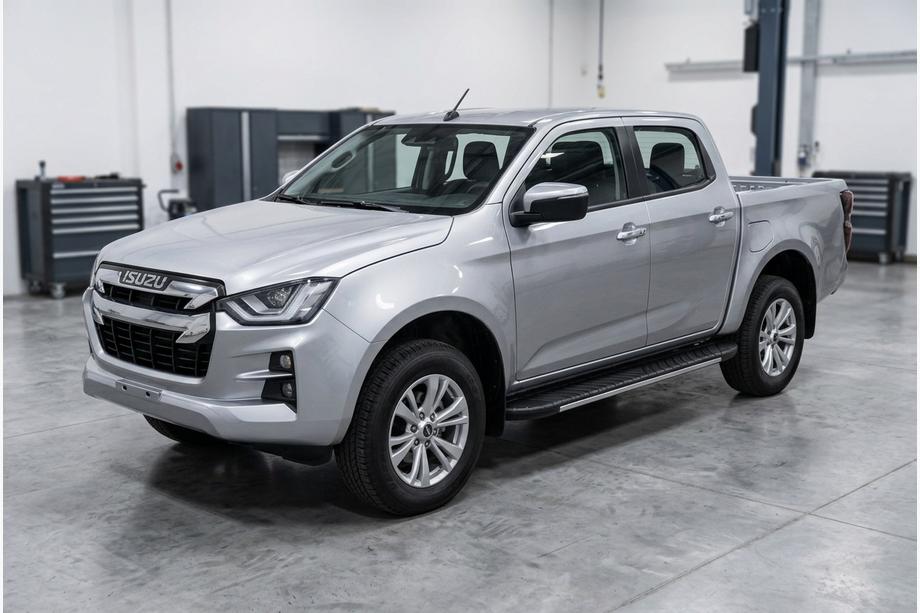 Isuzu D-Max 2019- Marchepieds latéraux Bosphorus Grey (2 pcs, aluminium) Image