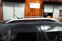 Nissan Juke 2010-2019 Barres de toit CROWN (gris mat) photo 1