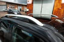 Nissan Juke 2010-2019 Barres de toit CROWN (gris mat) photo 2