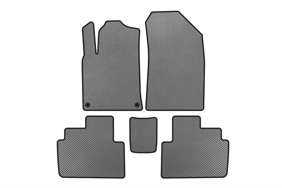 Peugeot 407 2004-2011 Tapis de sol EVA (SW, Gris) Image