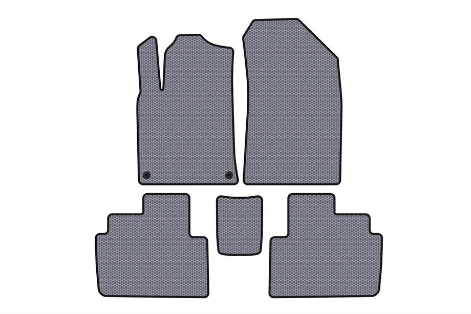 Peugeot 407 2004-2011 Tapis en Caoutchouc Carsuit (SW, Gris) Image