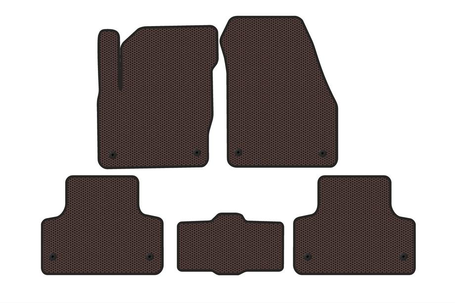 Range Rover Evoque 2012-2018 Tapis en Caoutchouc Carsuit (Marron) Image