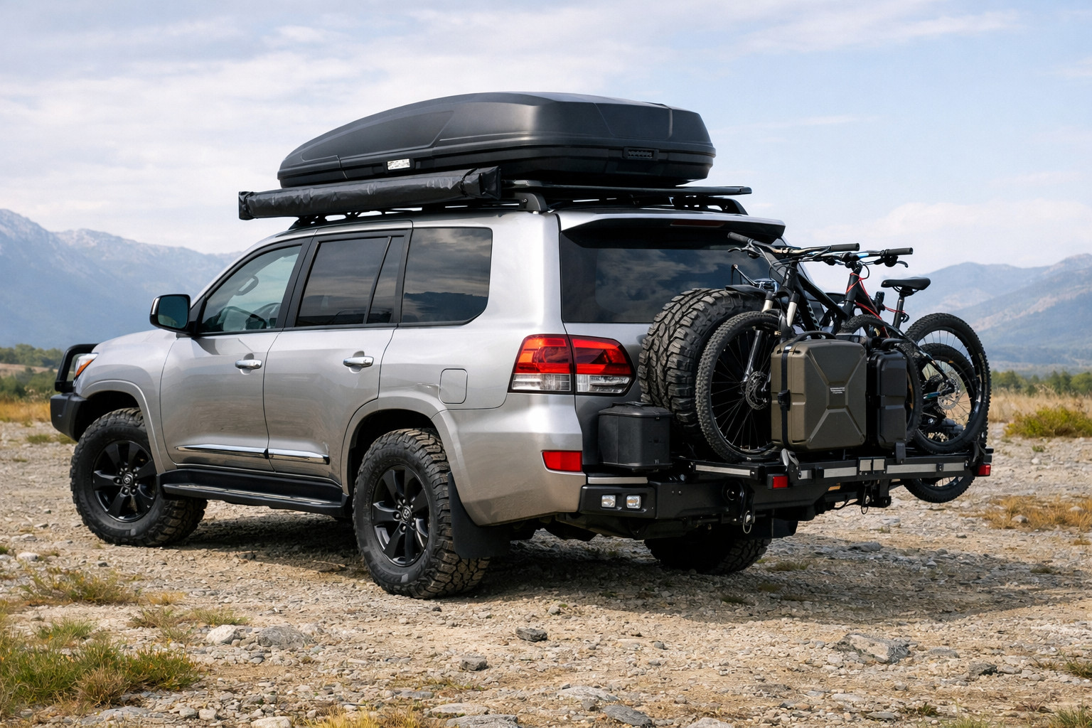 Que monter sur un Toyota Land Cruiser 200 pour la famille et les longs trajets