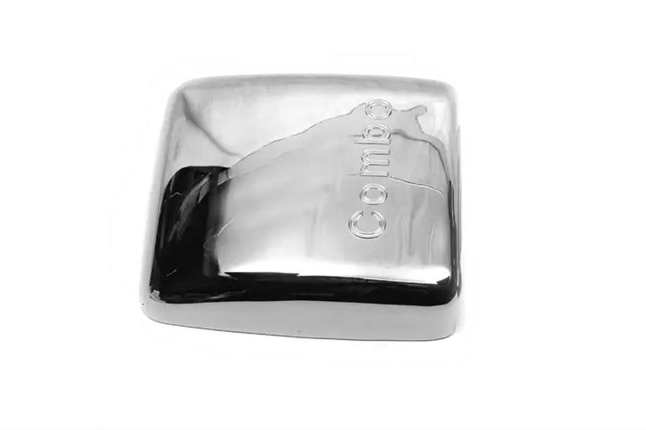 Opel Combo 2002–2012 Coque de rétroviseur droite avec logo (1 pc, plastique) Photo 1