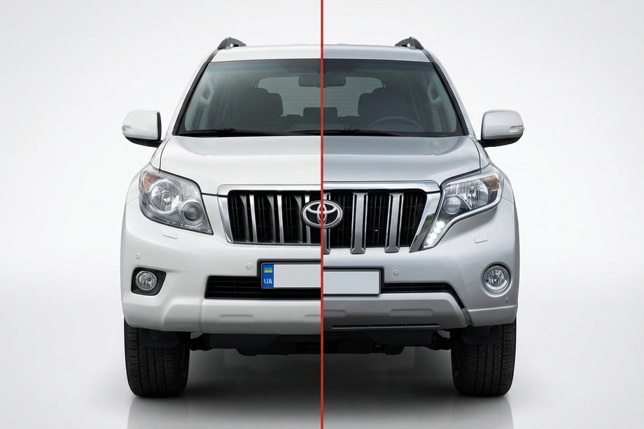 Toyota Land Cruiser Prado 150 2009-2023 Kit de restylage de 2009-2013 à 2013-2017 Photo 1