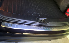 Nissan Qashqai 2014-2021 Protection de Pare-chocs Arrière OmsaLine (2014-2017, Inox) photo 7