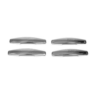 Couvre-poignées de Porte Chromés (4 pcs, Acier Inoxydable) photo 2