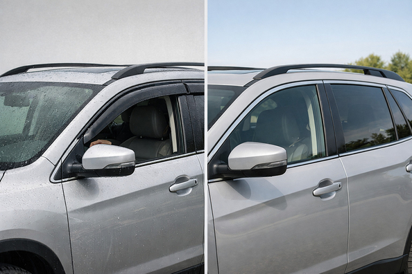 Quand les déflecteurs de vitres sont utiles… et quand c’est du plastique en trop Photo 1