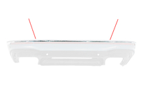 Volkswagen Tiguan 2016-2023 Insert chromé de pare-chocs arrière (central, pour R 2021-2023) photo 1
