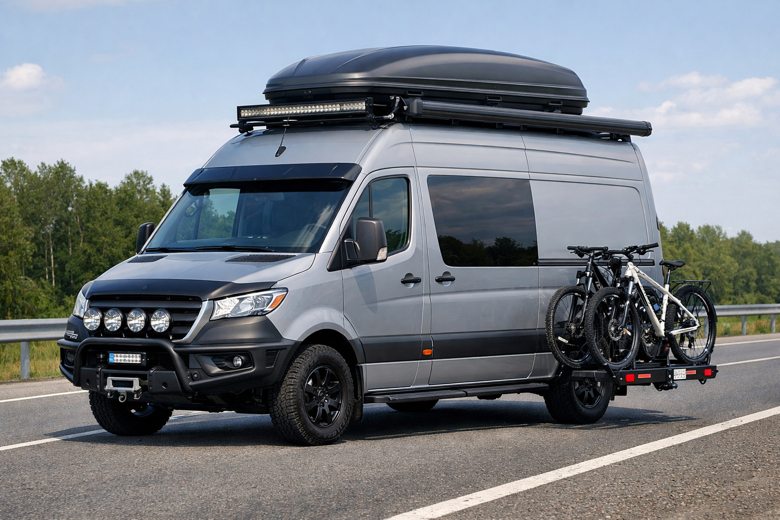 Que monter sur un Mercedes Sprinter W907/W910 pour l’autoroute