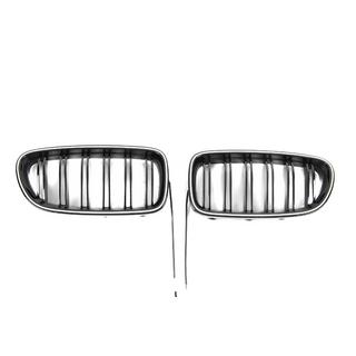 Grilles type kidney M-Look LED (Noir Brillant) BMW 5 Series F10/F11 2010–2016 photo 2