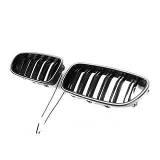 Grilles type kidney M-Look LED (Noir Brillant) BMW 5 Series F10/F11 2010–2016 photo 3