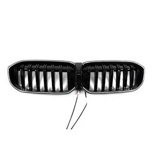 Calandre haricots 1-Bar LED (2022+, Noir brillant) BMW 3 Series G20/G21 2018- photo 2