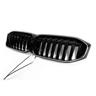 Calandre haricots 1-Bar LED (2022+, Noir brillant) BMW 3 Series G20/G21 2018- photo 3