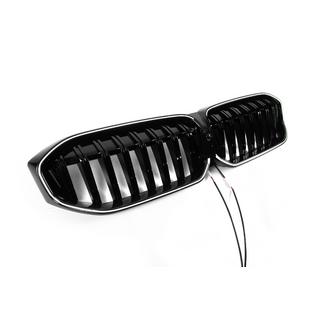 Calandre haricots 1-Bar LED (2022+, Noir brillant) BMW 3 Series G20/G21 2018- photo 4