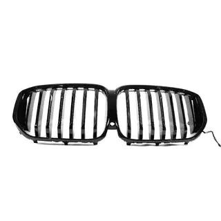 Grilles de calandre type « haricots » 1 Bar LED (2023+, noir brillant) photo 1