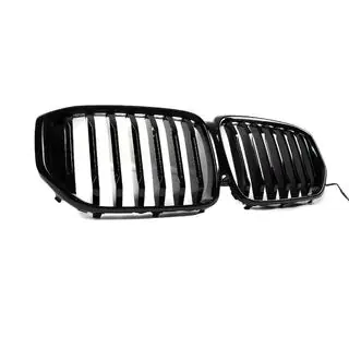 Grilles de calandre type « haricots » 1 Bar LED (2023+, noir brillant) photo 2