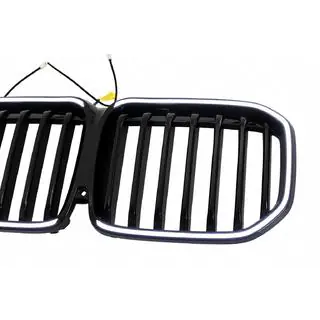 Grilles de calandre type haricots 1 Bar LED (2019-2022, noir brillant) photo 3