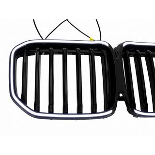 Grilles de calandre type haricots 1 Bar LED (2019-2022, noir brillant) photo 4