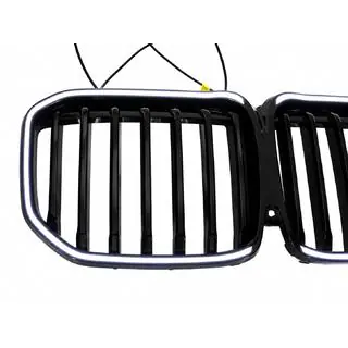 Grilles de calandre type haricots 1 Bar LED (2019-2022, noir brillant) photo 4